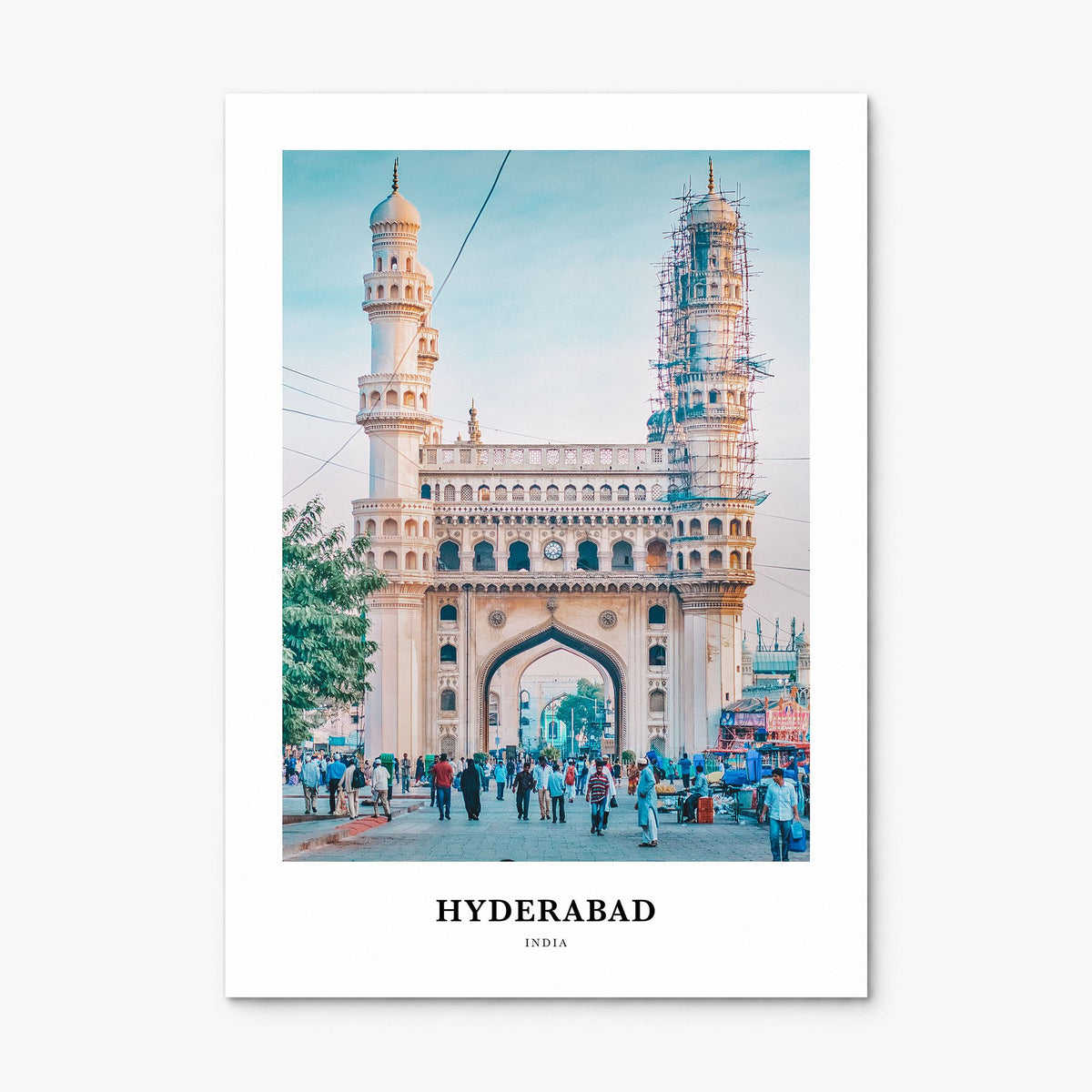 Hyderabad Classic Poster, print only (unframed)