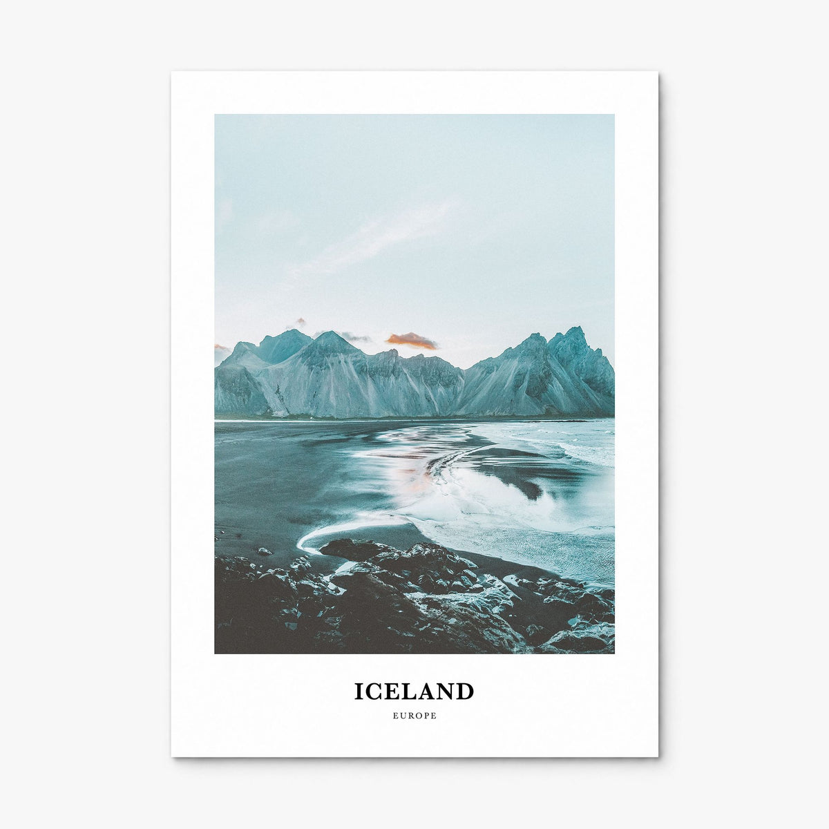 Iceland Classic Poster, print only (unframed)