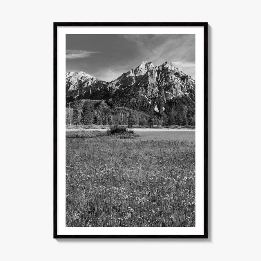 Idaho Photo Poster, framed poster mockup, white border