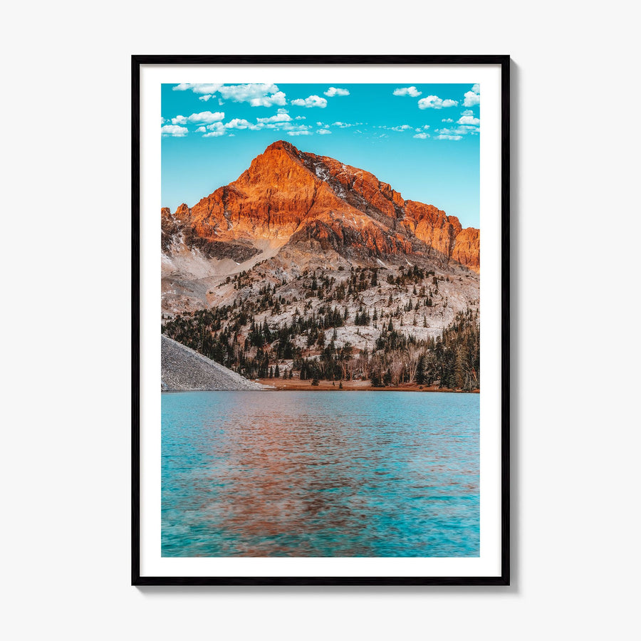Idaho Photo No 1 Poster, framed poster mockup, white border