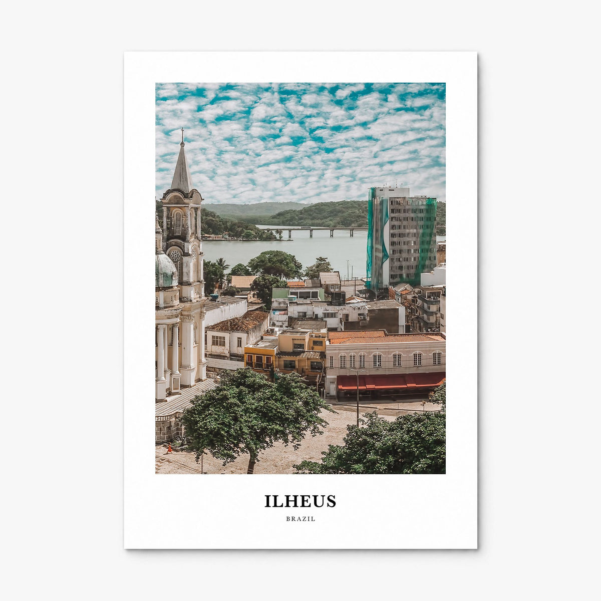 Ilhéus Classic Poster, print only (unframed)