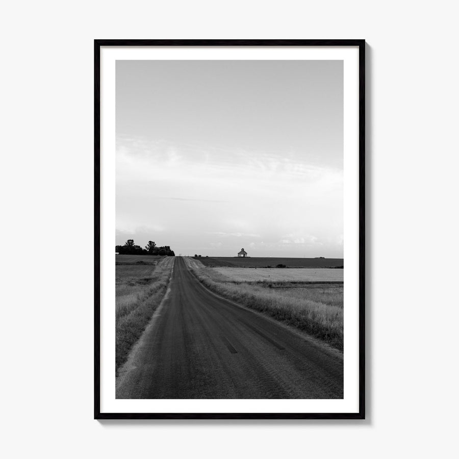 Illinois Photo Poster, framed poster mockup, white border