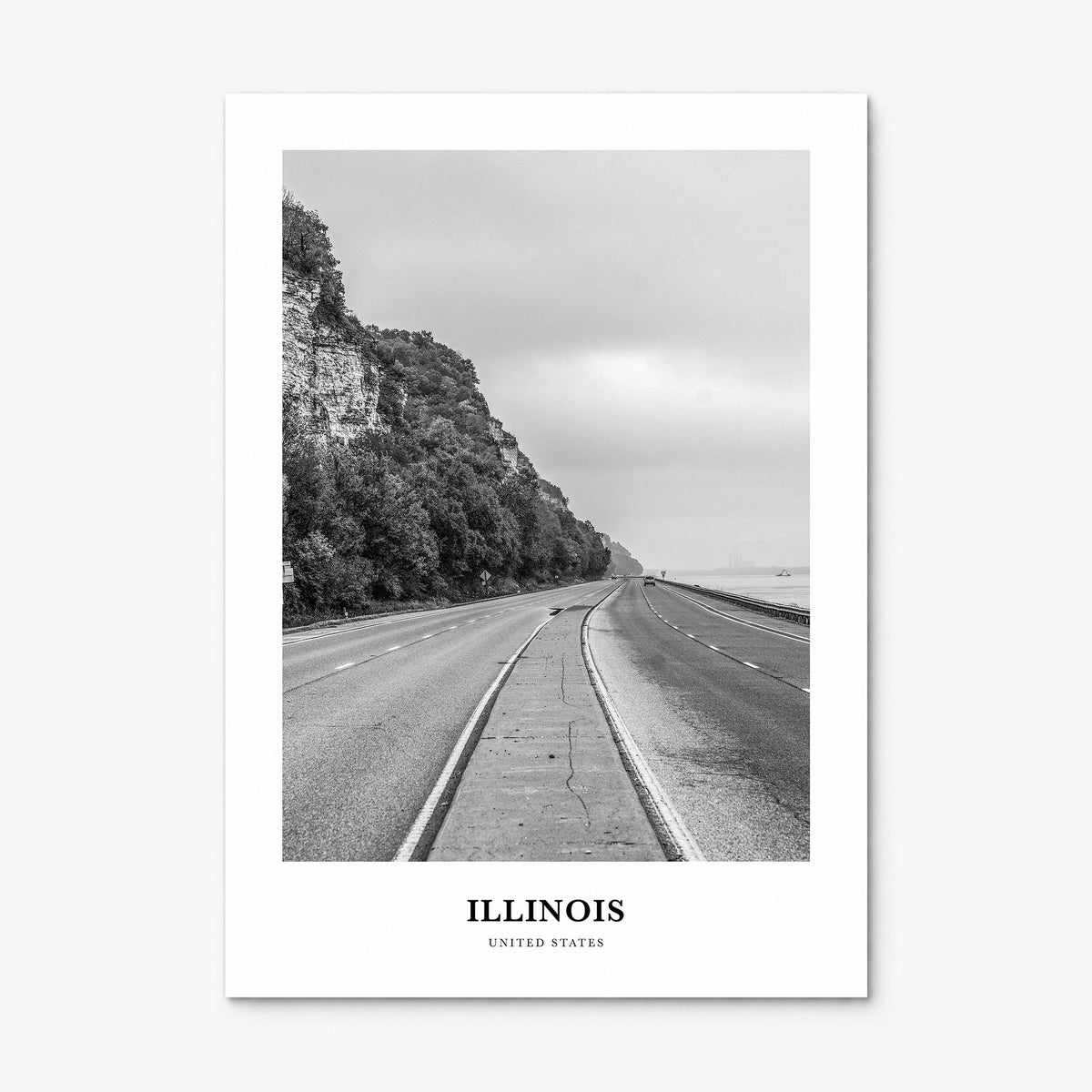 Illinois Classic No 2 Poster, print only (unframed)