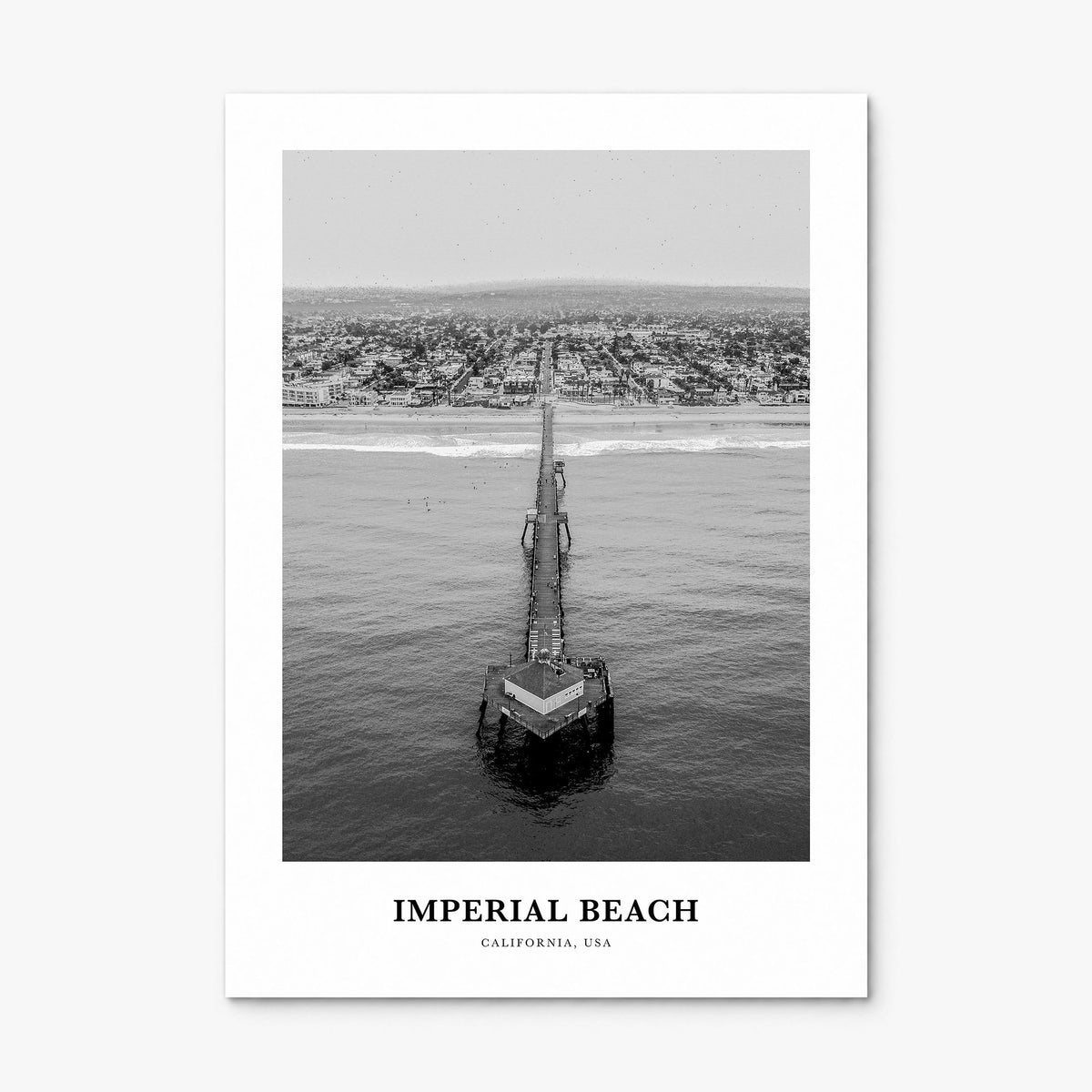 Imperial Beach Classic Poster, print only (unframed)