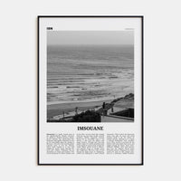 Imsouane Poster None / 8x12 in Nbourhood Travel B&W Poster