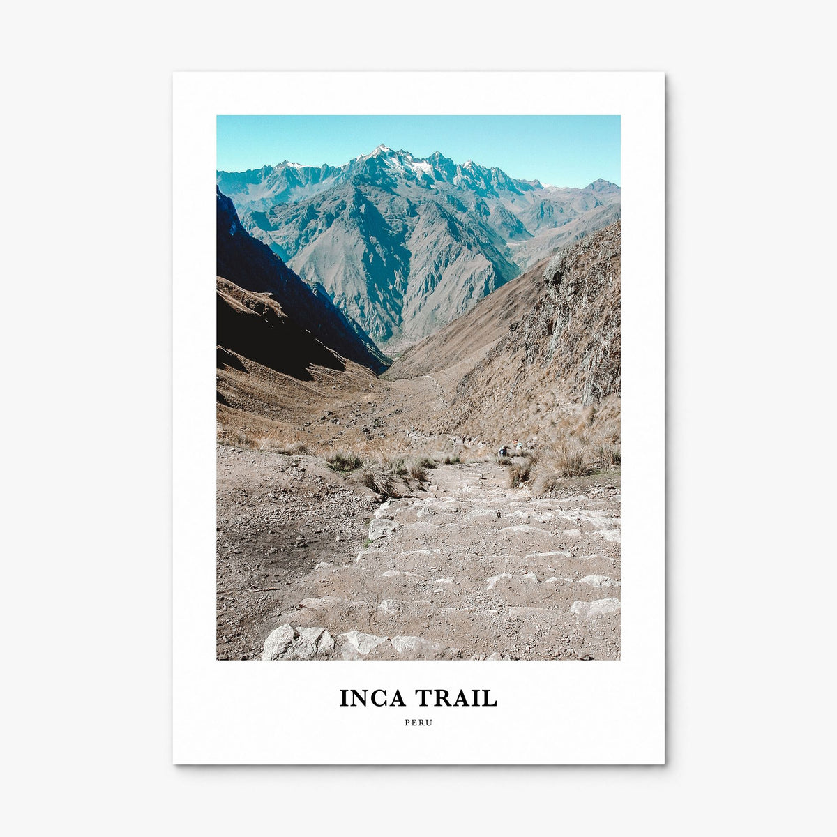 Inca Trail Classic Poster, print only (unframed)