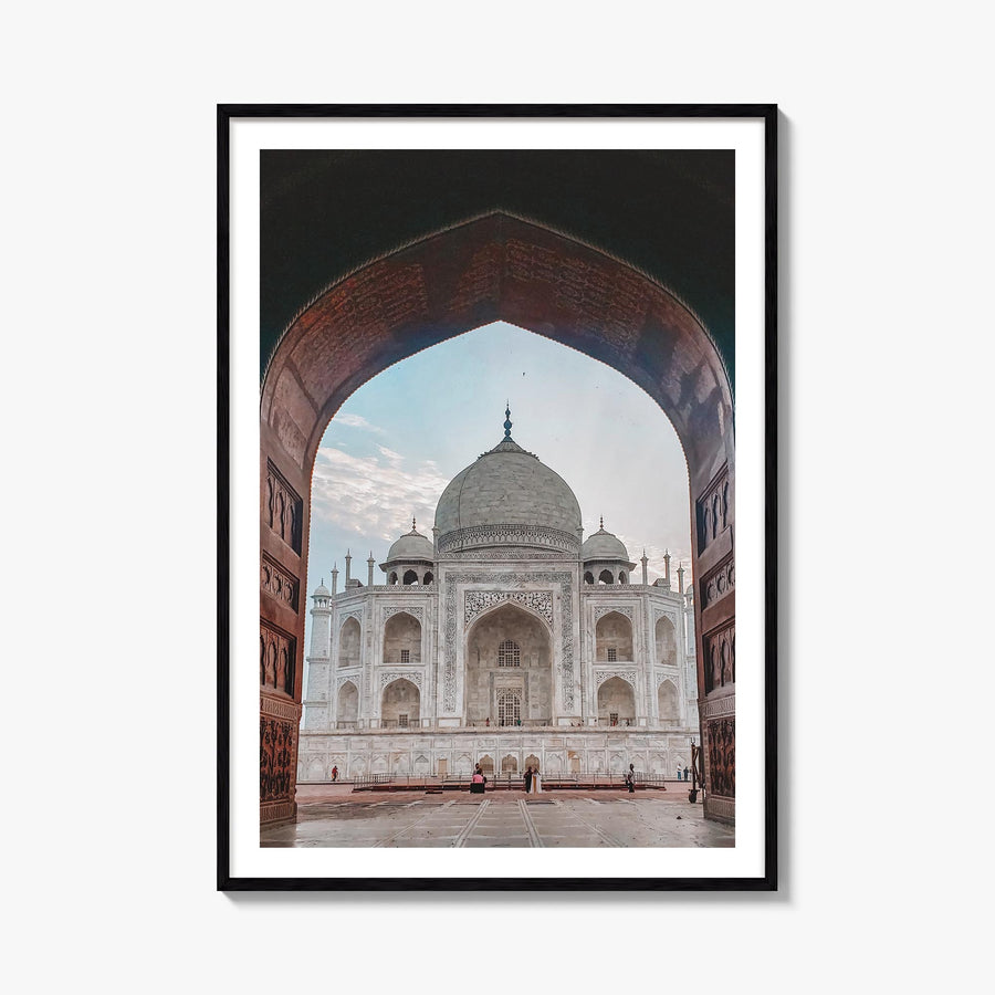 India no. 2 colorful photo poster of Asia – vertical wall art, unframed print shown in interior mockup