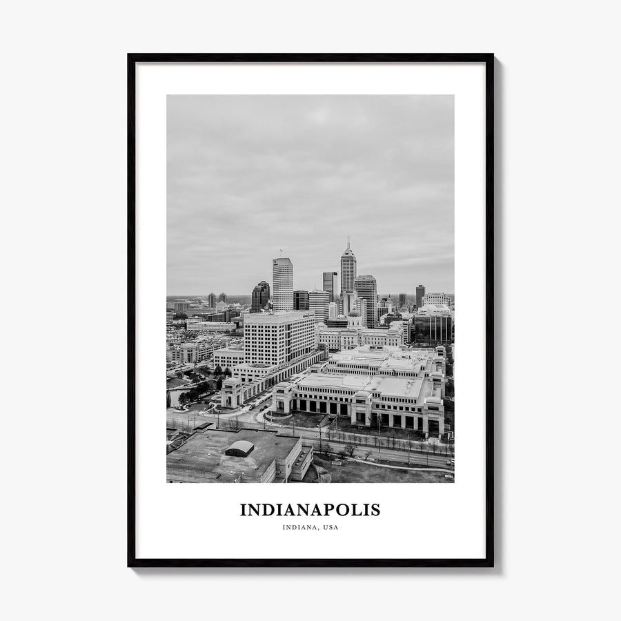 Indianapolis Classic No 2 Poster, framed poster mockup