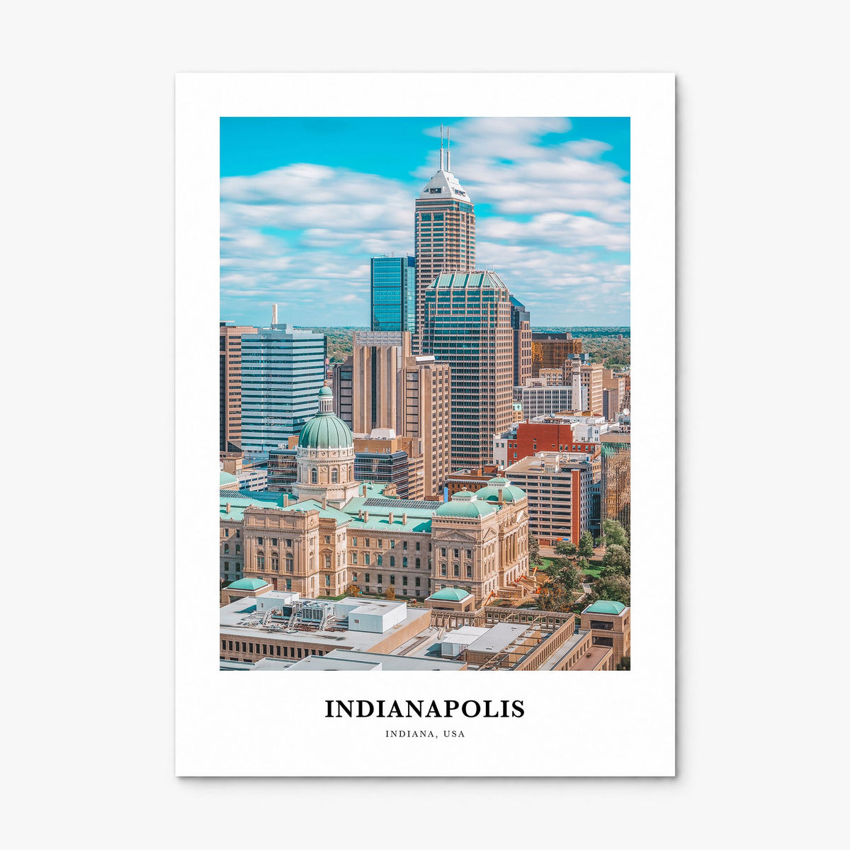 Indianapolis Classic No 1 Poster, print only (unframed)