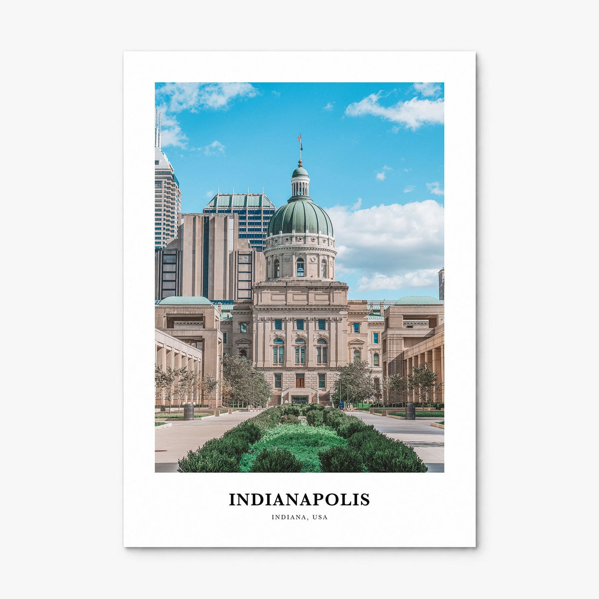 Indianapolis Classic No 2 Poster, print only (unframed)