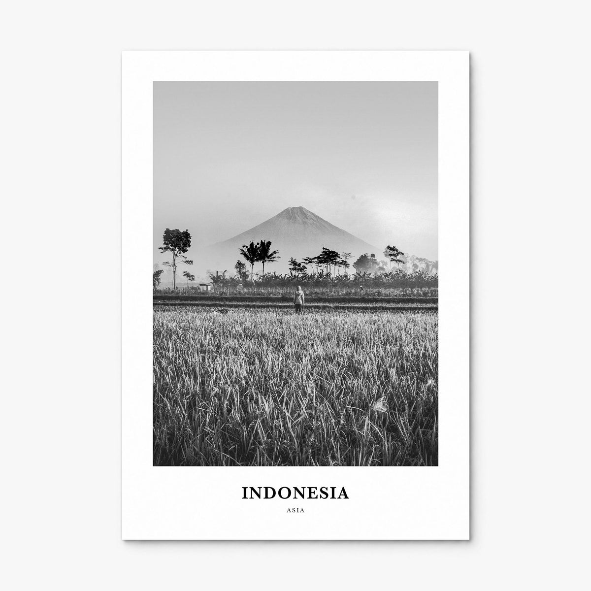 Indonesia Classic No 2 Poster, print only (unframed)