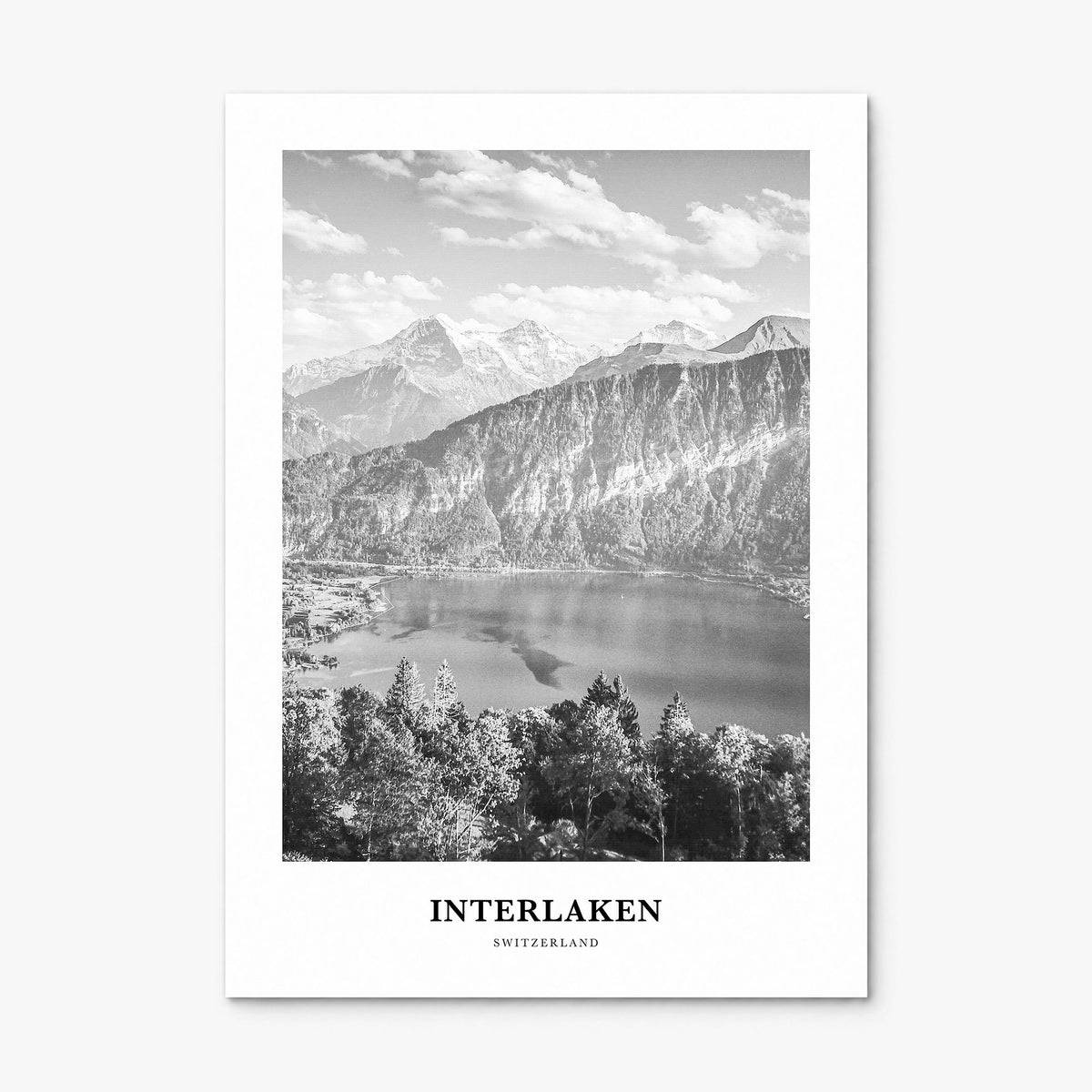 Interlaken Classic Poster, print only (unframed)
