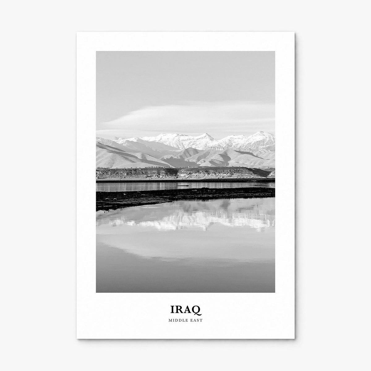 Iraq Classic Poster, print only (unframed)