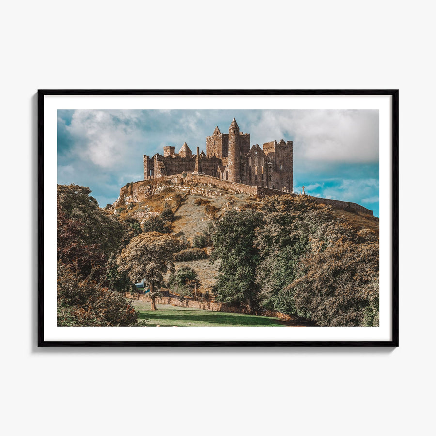 Ireland Photo Poster, framed poster mockup, white border