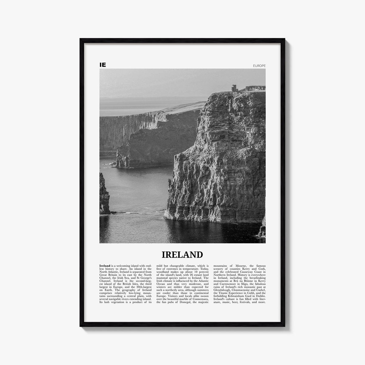 Ireland Newspaper No 1 Poster