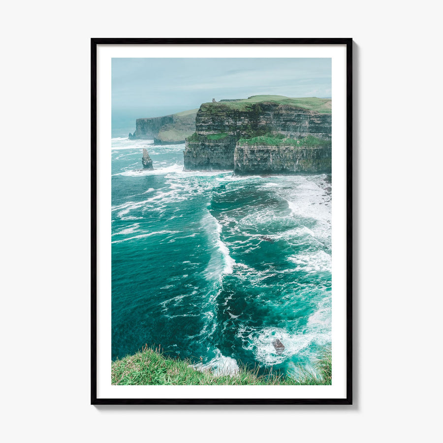 Ireland Photo No 2 Poster, framed poster mockup, white border