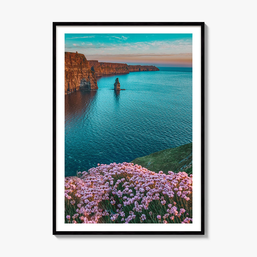 Ireland Photo No 3 Poster, framed poster mockup, white border