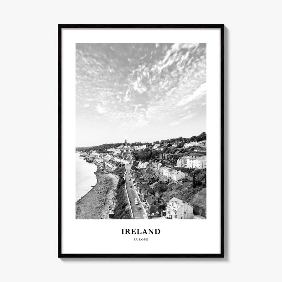 Ireland Classic No 2 Poster, framed poster mockup
