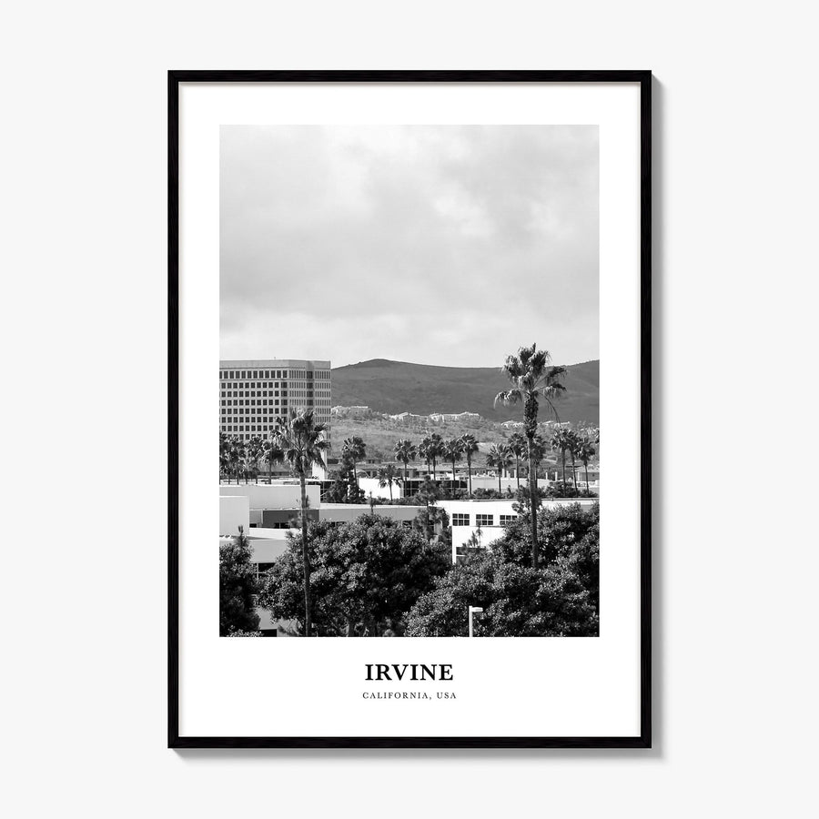 Irvine Classic No 2 Poster, framed poster mockup
