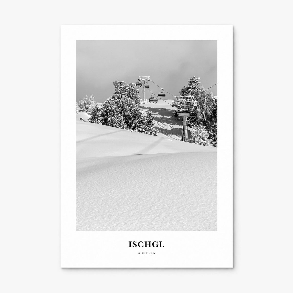 Ischgl Classic Poster, print only (unframed)