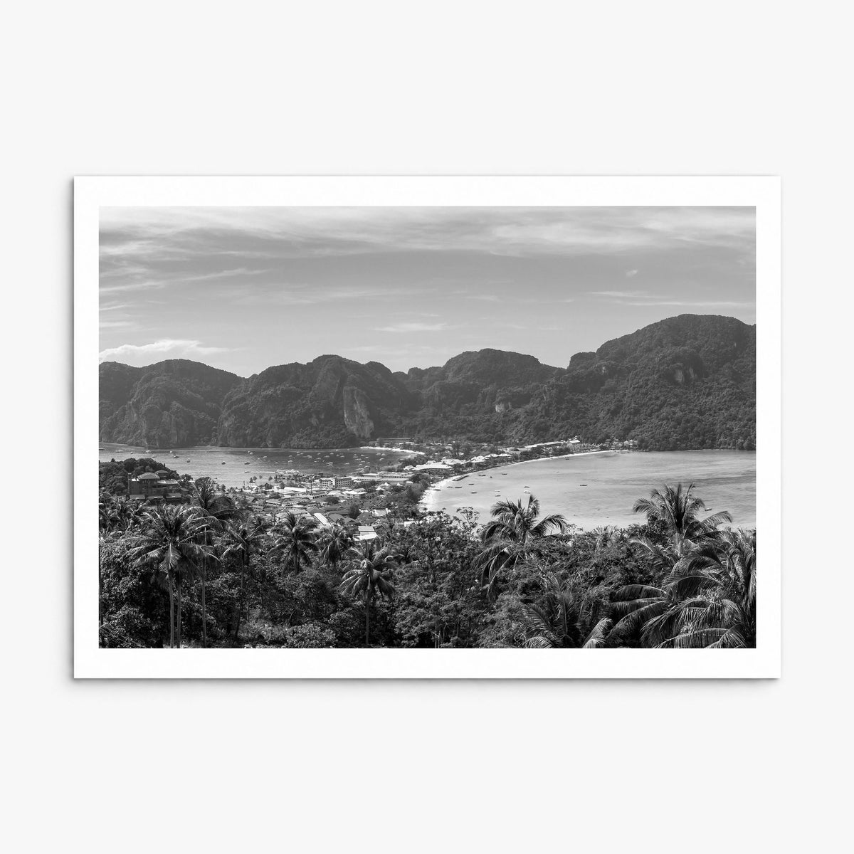 Isla Vista Photo Poster, print only (unframed), white border