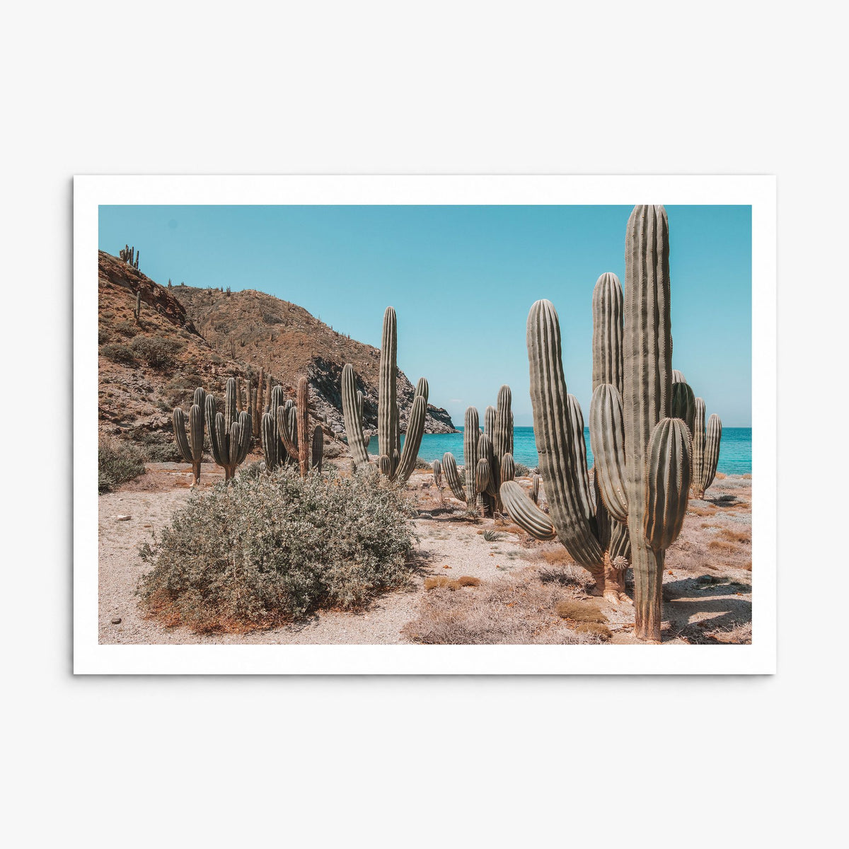 Isla Vista Photo Poster, print only (unframed), white border