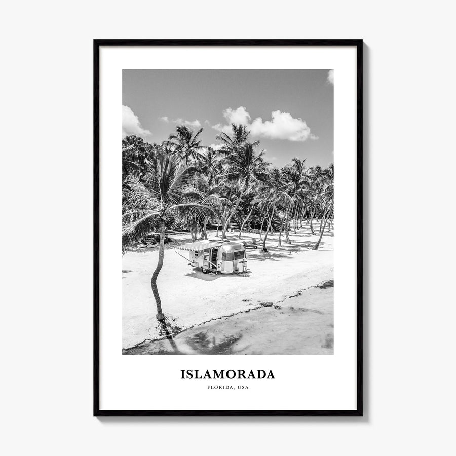 Islamorada Classic Poster, framed poster mockup