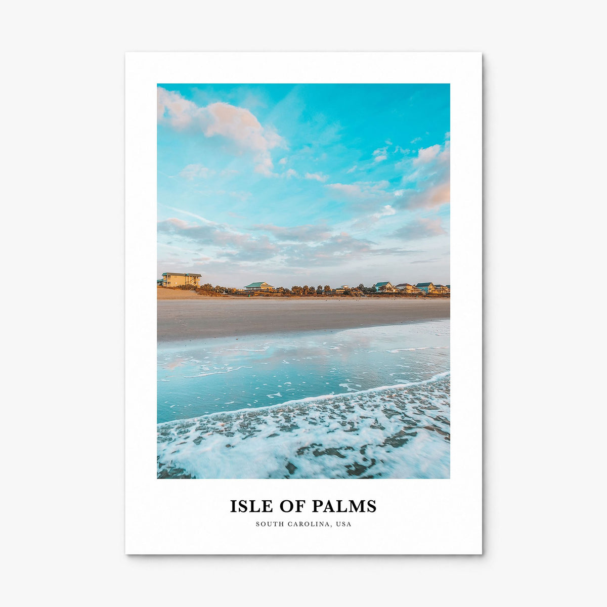 Isle of Palms Classic Poster, print only (unframed)