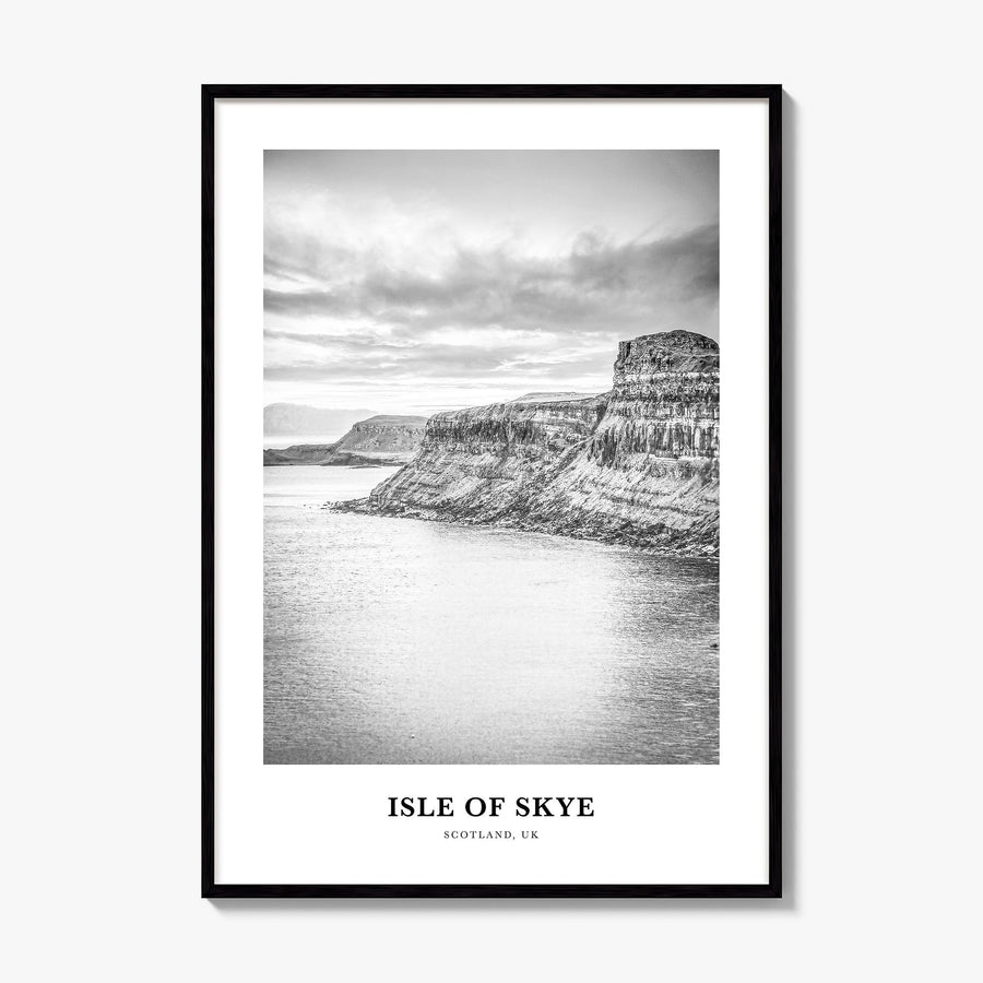 Isle of Skye Classic Poster, framed poster mockup