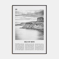 Isle of Skye Poster None / 8x12 in Nbourhood Travel B&W Poster