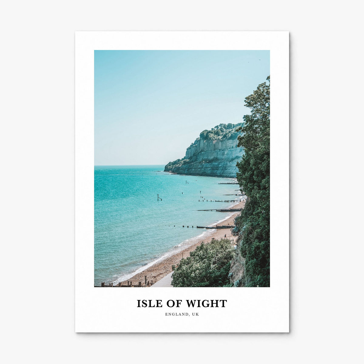 Isle of Wight Classic Poster, print only (unframed)