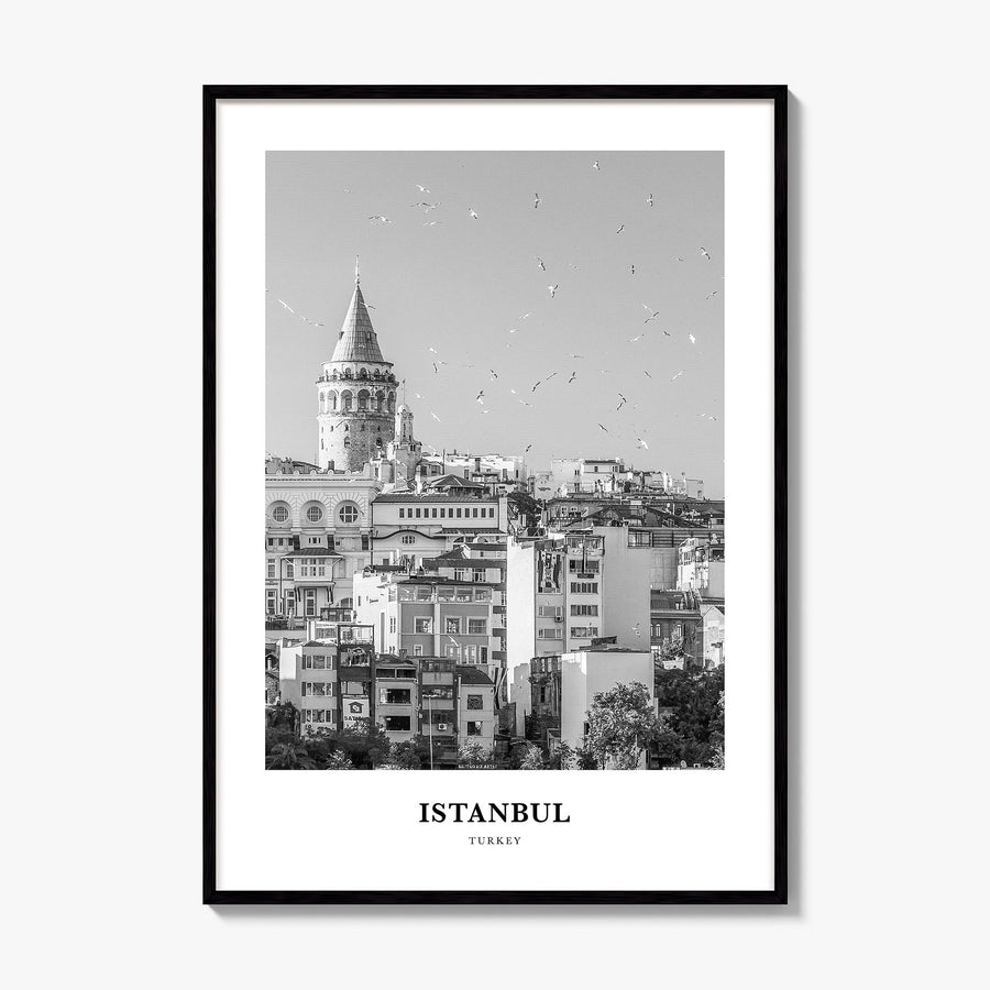 Istanbul Classic No 1 Poster, framed poster mockup
