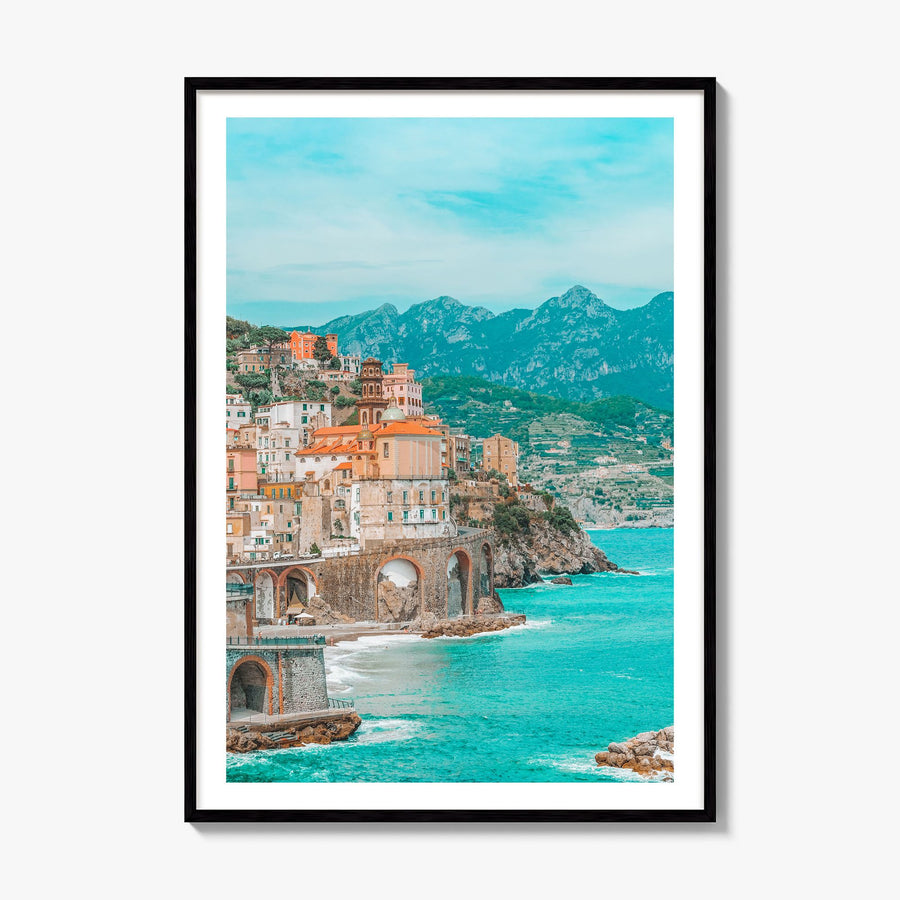 Italy Photo No 1 Poster, framed poster mockup, white border