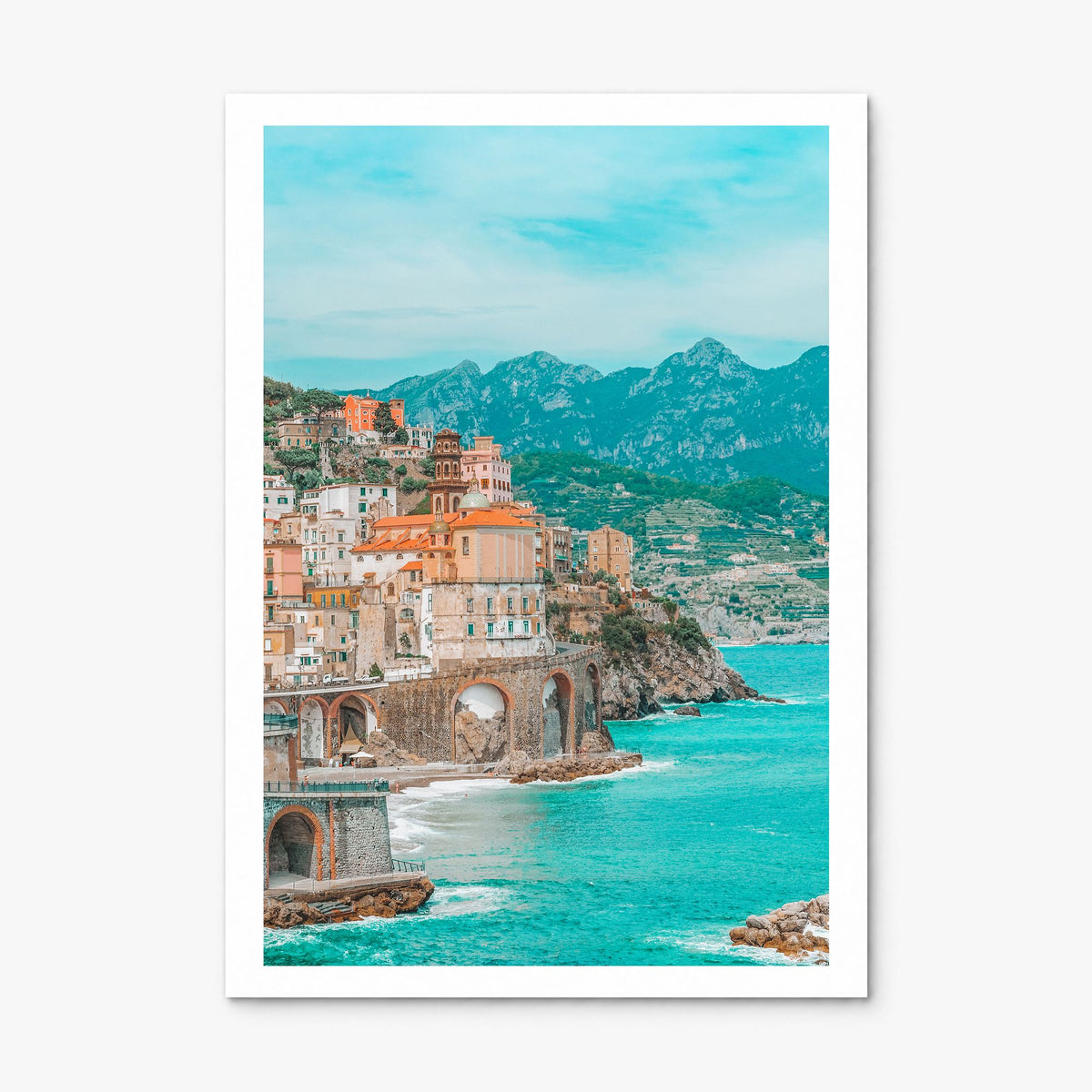 Italy Photo No 1 Poster, print only (unframed), white border