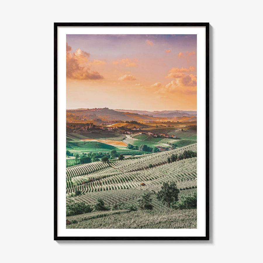 Italy Photo No 2 Poster, framed poster mockup, white border