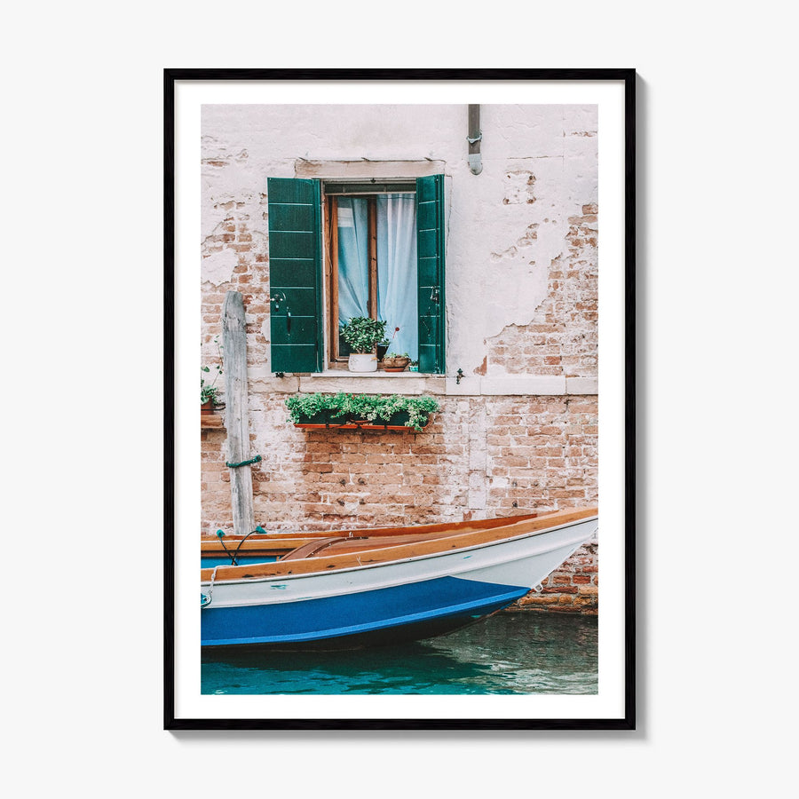 Italy Photo No 3 Poster, framed poster mockup, white border
