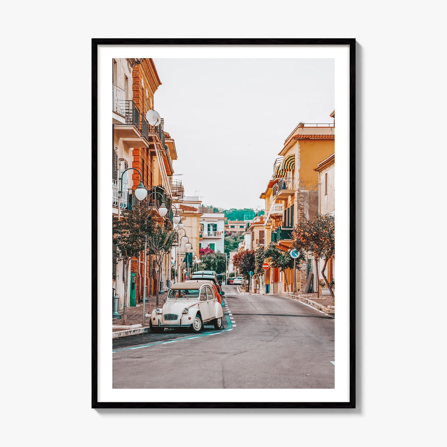 Italy Photo No 5 Poster, framed poster mockup, white border