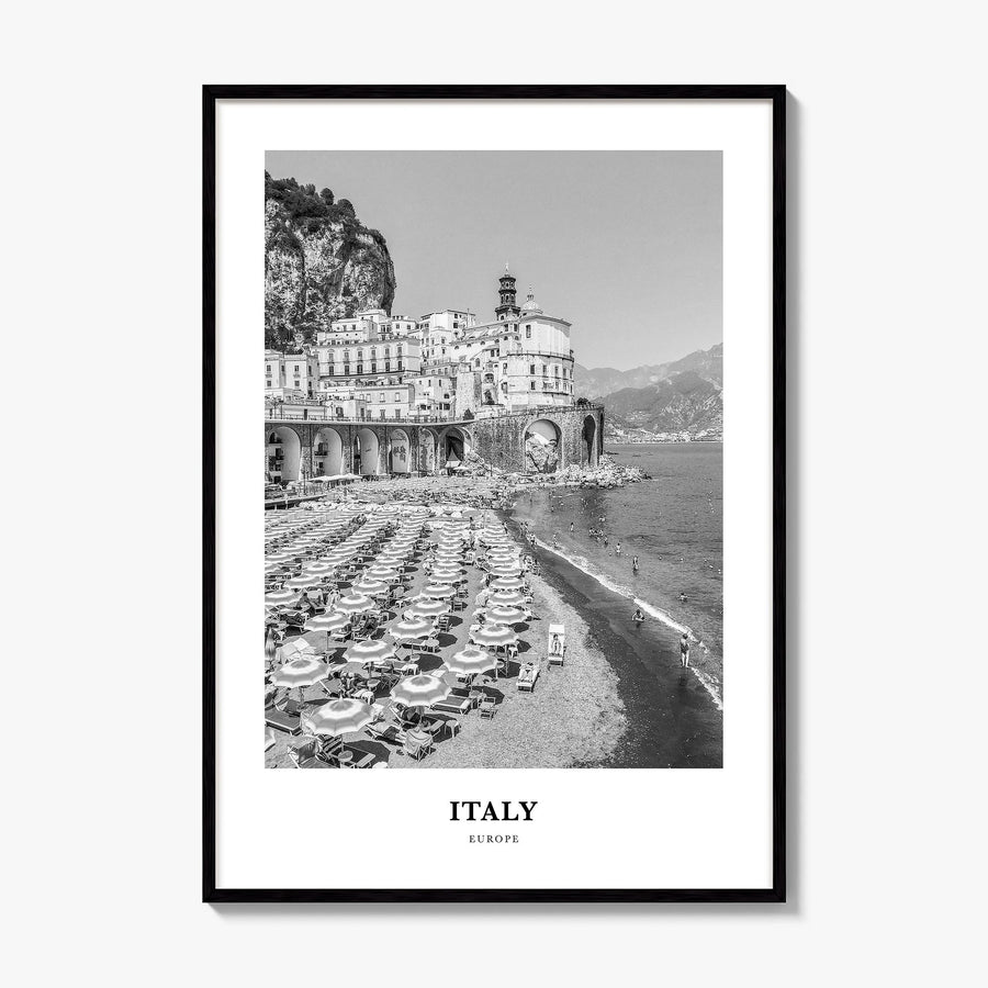 Italy Classic No 1 Poster, framed poster mockup