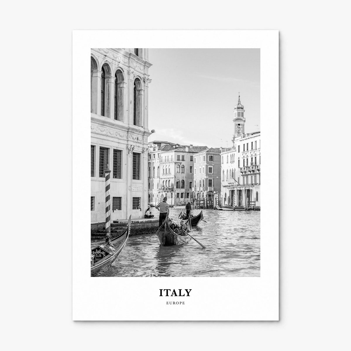 Italy Classic No 2 Poster, print only (unframed)