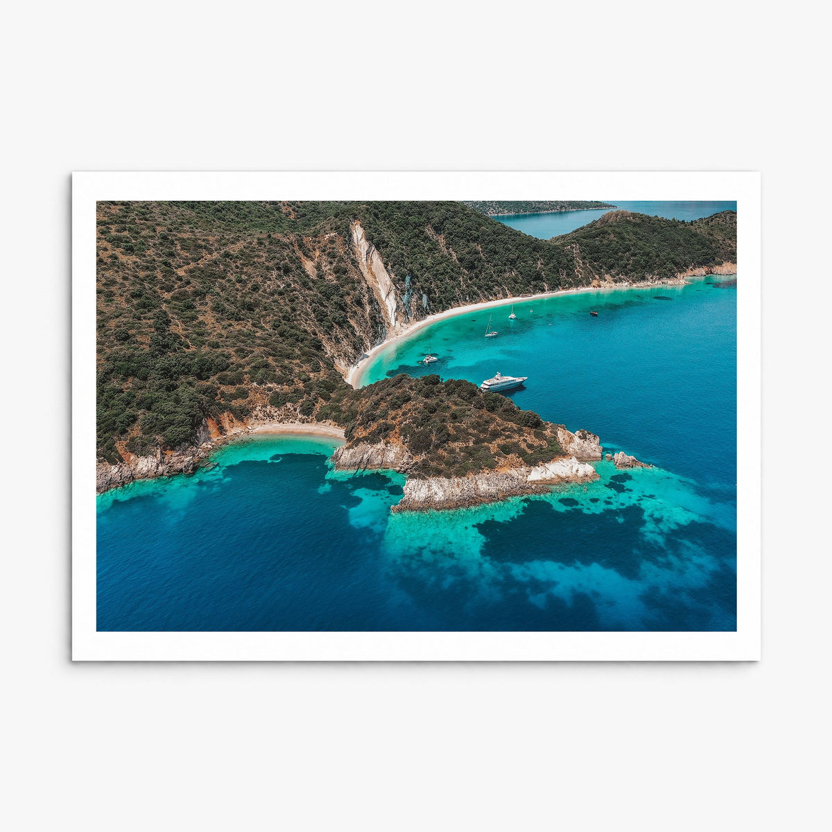 Ithaca Photo Poster, print only (unframed), white border
