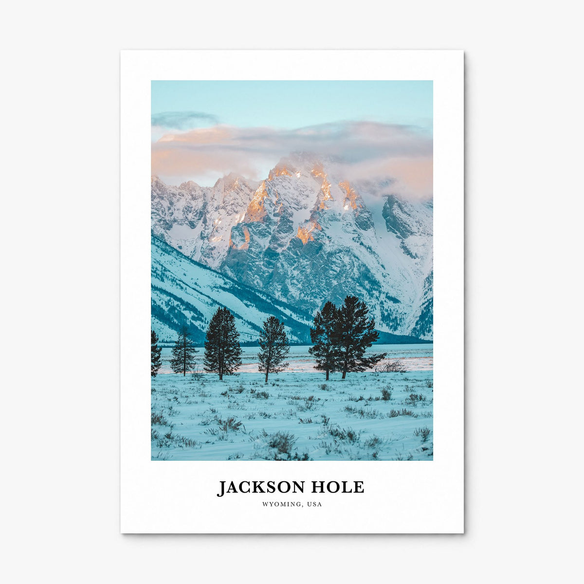 Jackson Hole Classic Poster, print only (unframed)