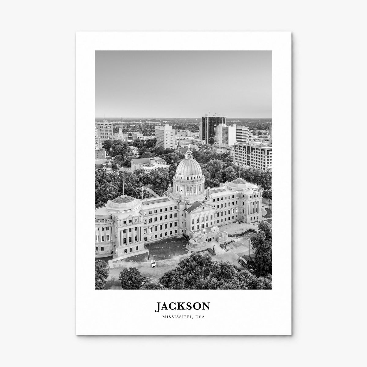 Jackson, Mississippi Classic No 1 Poster, print only (unframed)