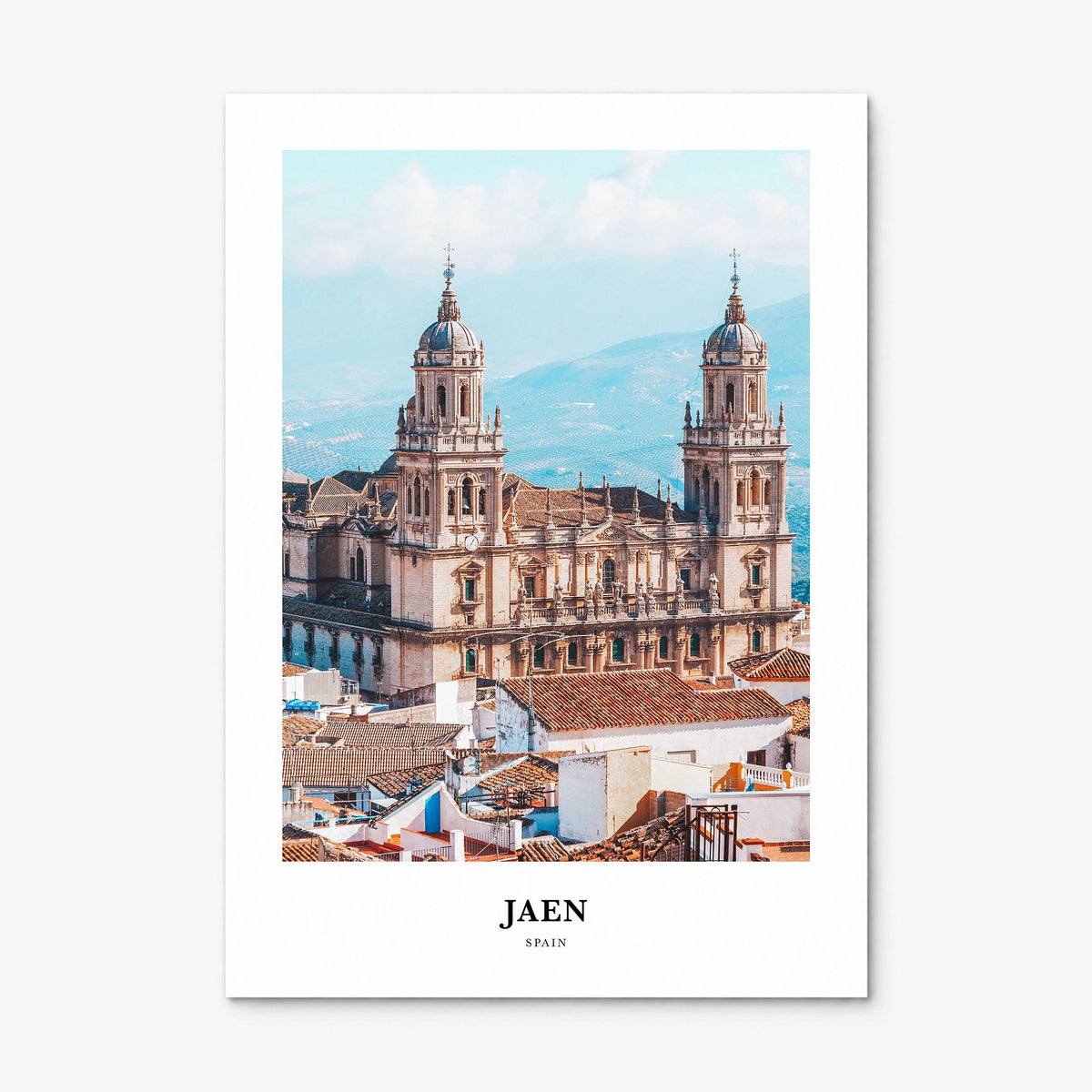 Jaén Classic Poster, print only (unframed)