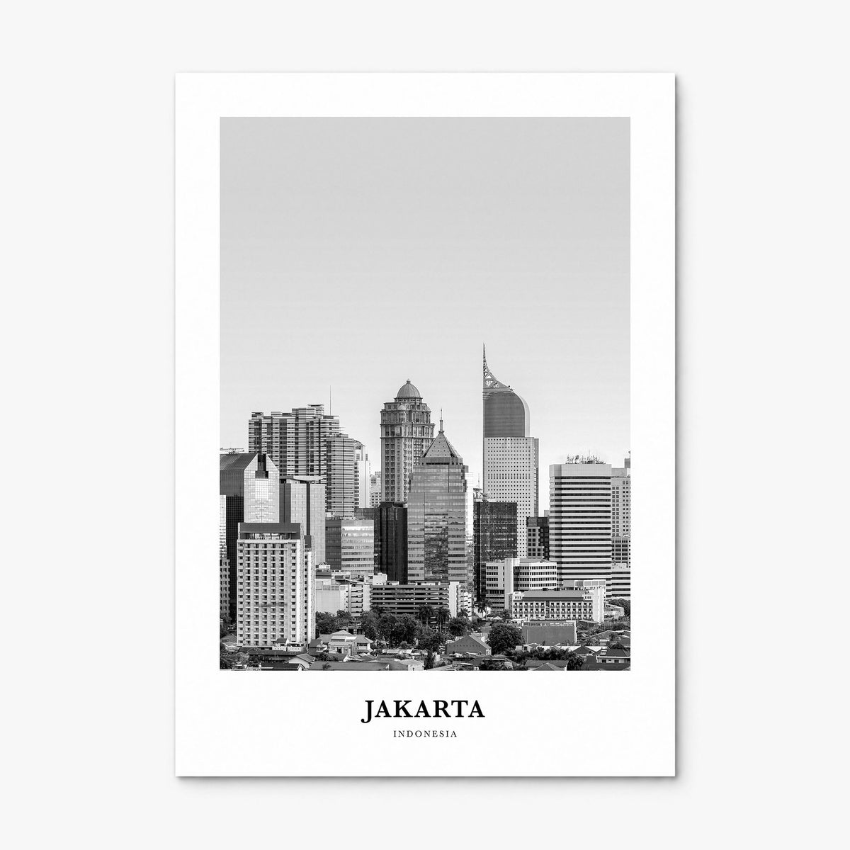 Jakarta Classic No 1 Poster, print only (unframed)