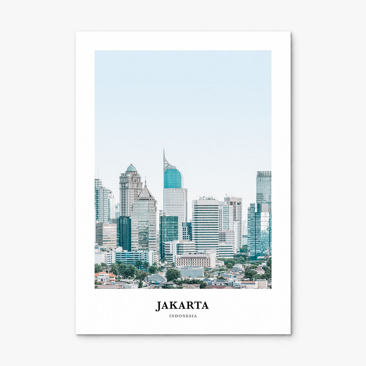Jakarta Classic Poster, print only (unframed)