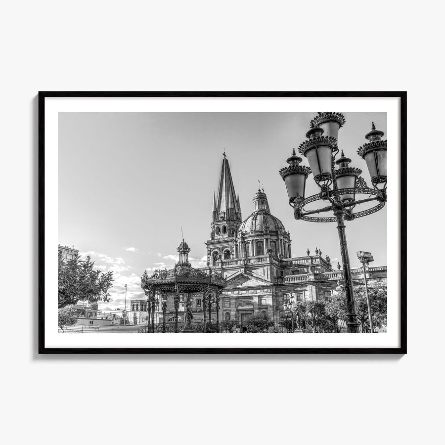 Jalisco Photo Poster, framed poster mockup, white border
