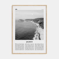 Jalisco No 2 Poster Natural Wood / 8x12 in Nbourhood Travel B&W Poster