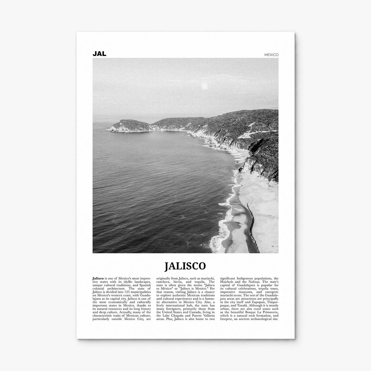 Jalisco Newspaper No 2 Poster, print only (unframed)