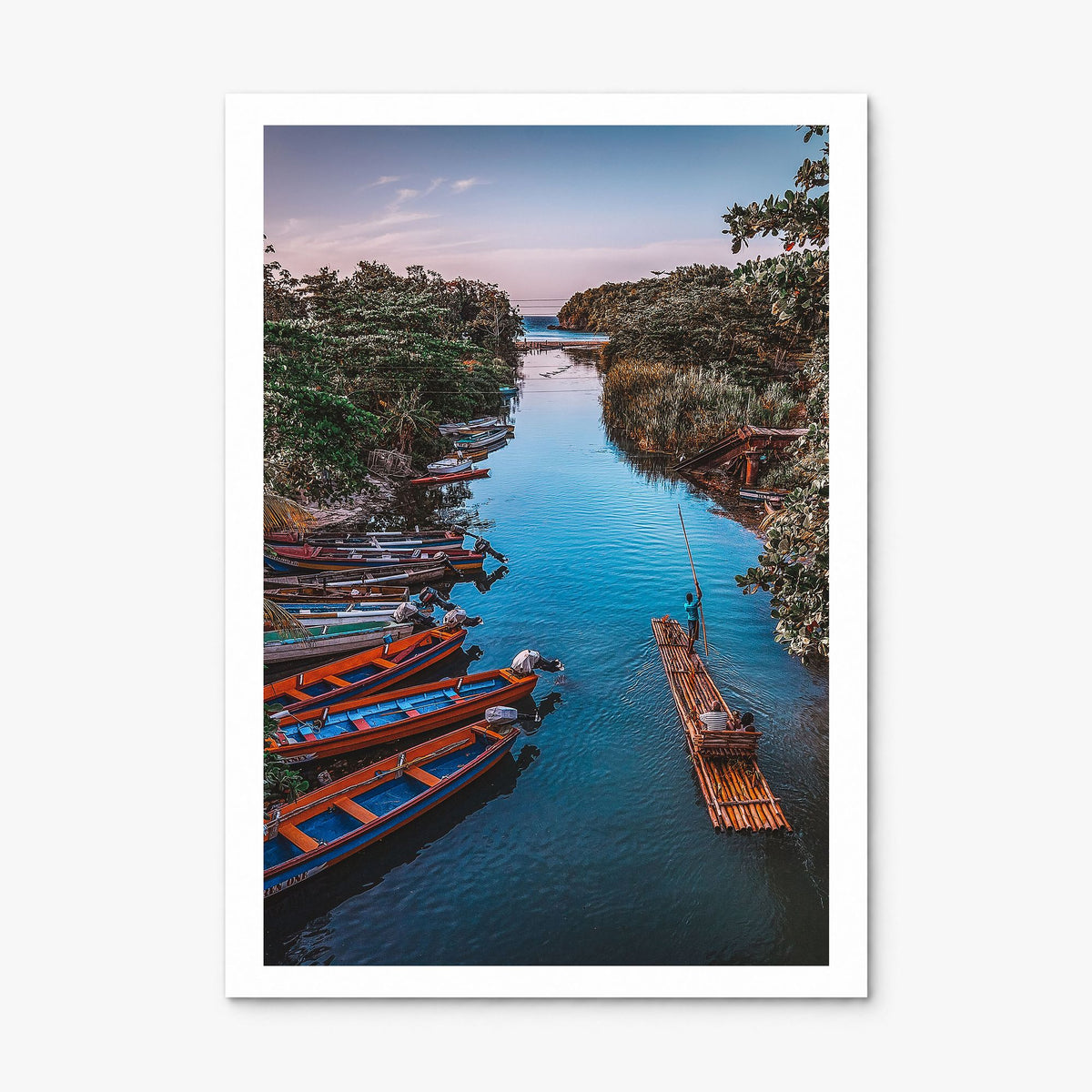 Jamaica Photo No 2 Poster, print only (unframed), white border