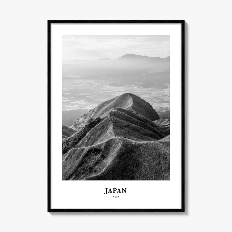 Japan Classic No 1 Poster, framed poster mockup